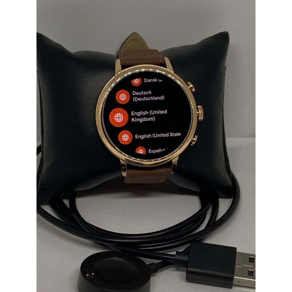 Fossil Gen 4 Authentic Digital Dial Smart Watch Custom Band FTW6020 NP19